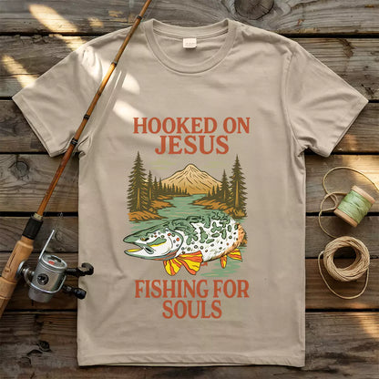 Hooked on Jesus T-shirt