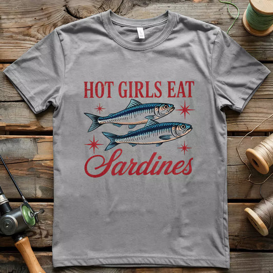 Hot Girls Eat Fish T-Shirt