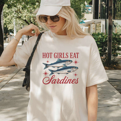 Hot Girls Eat Fish T-Shirt
