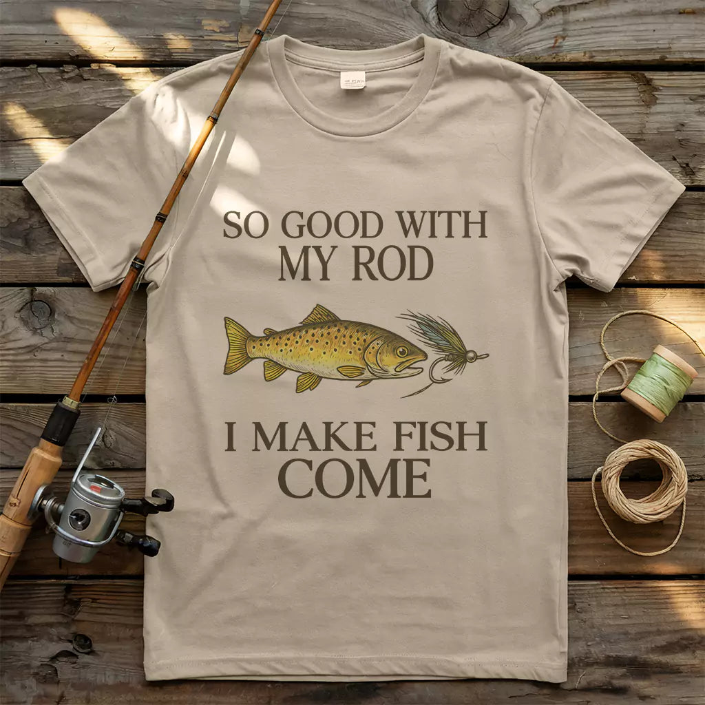 I Make Fish Come T-shirt