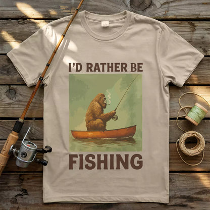 I'd Rather Be Fishing T-shirt