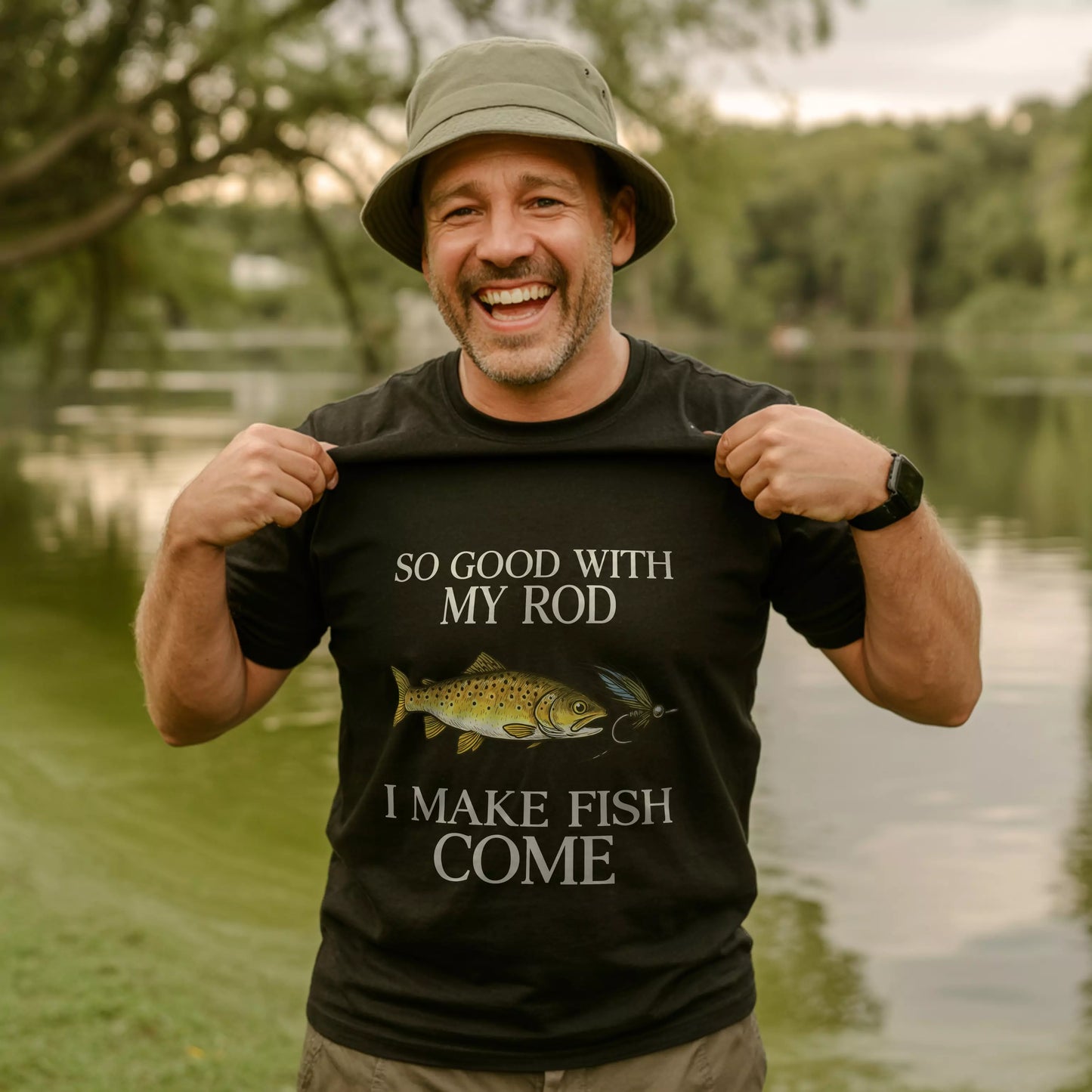 I Make Fish Come T-shirt