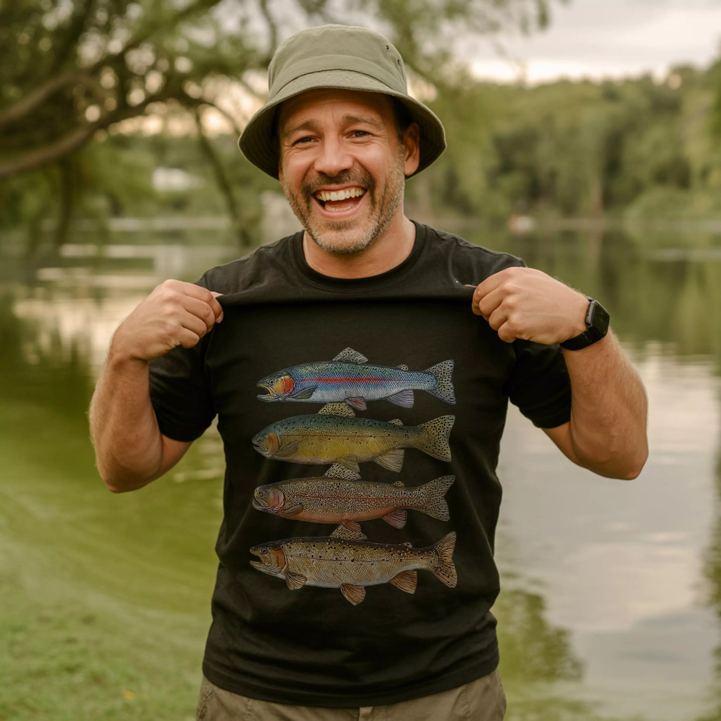 Trout Fishing T-shirt