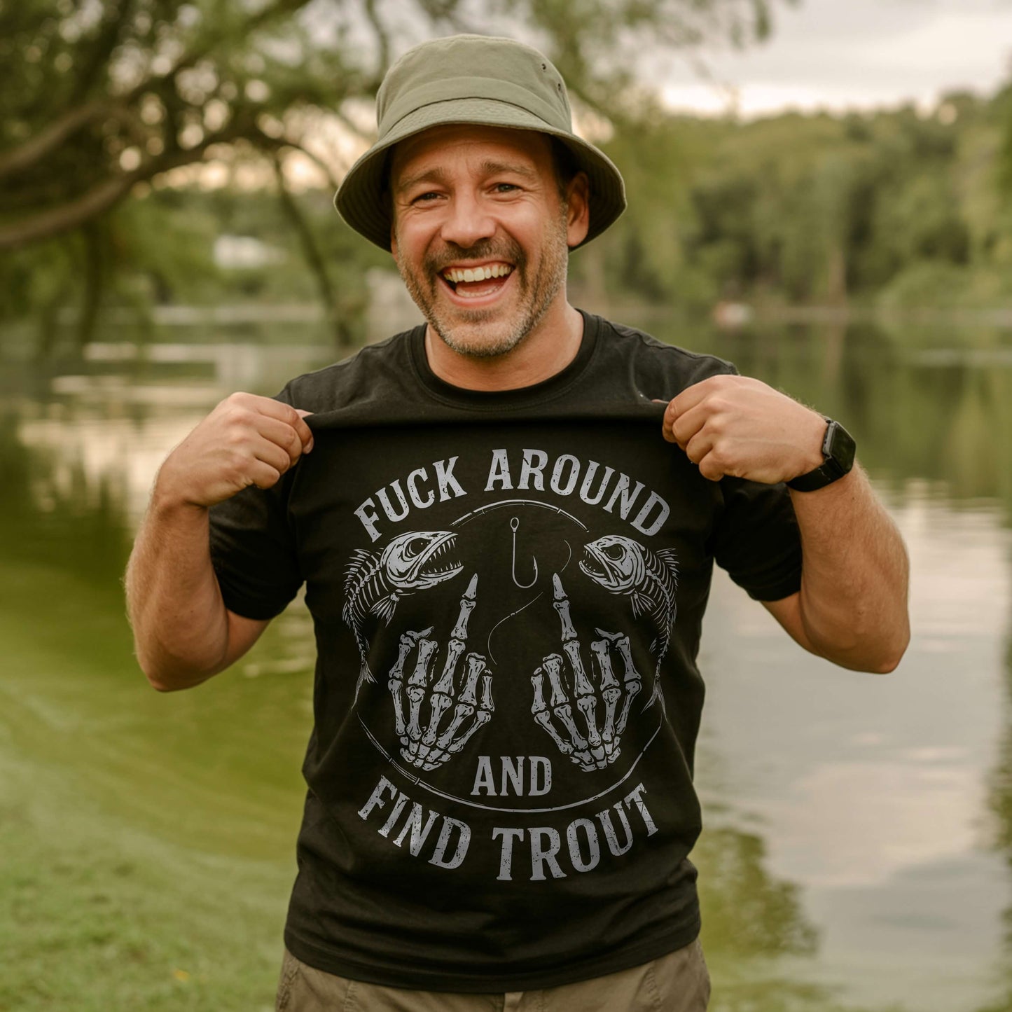 Fuck Around and Find Trout T-shirt