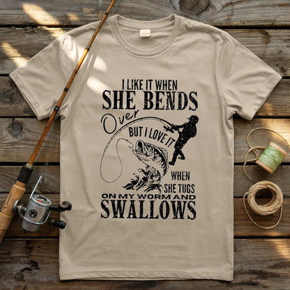 I Love It When She Bends 2 T-shirt