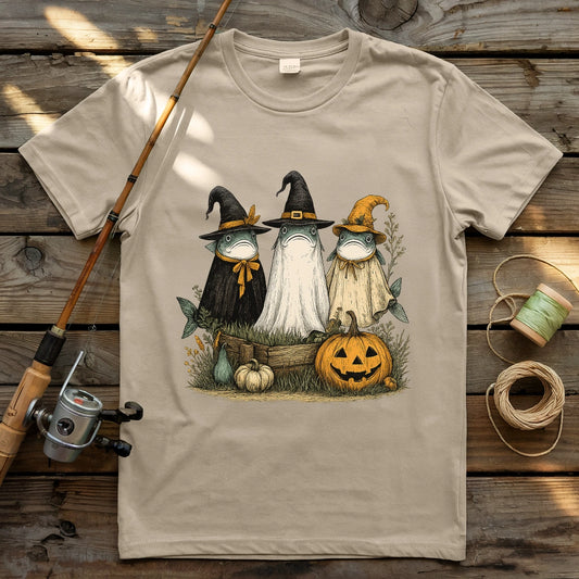 Spooky Salmon Squad T-shirt