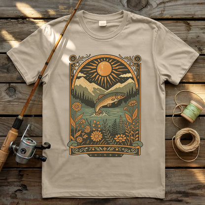 Fishing on Sunset T-shirt