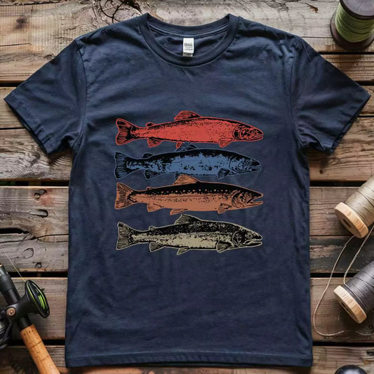 Brown Fish T-shirt