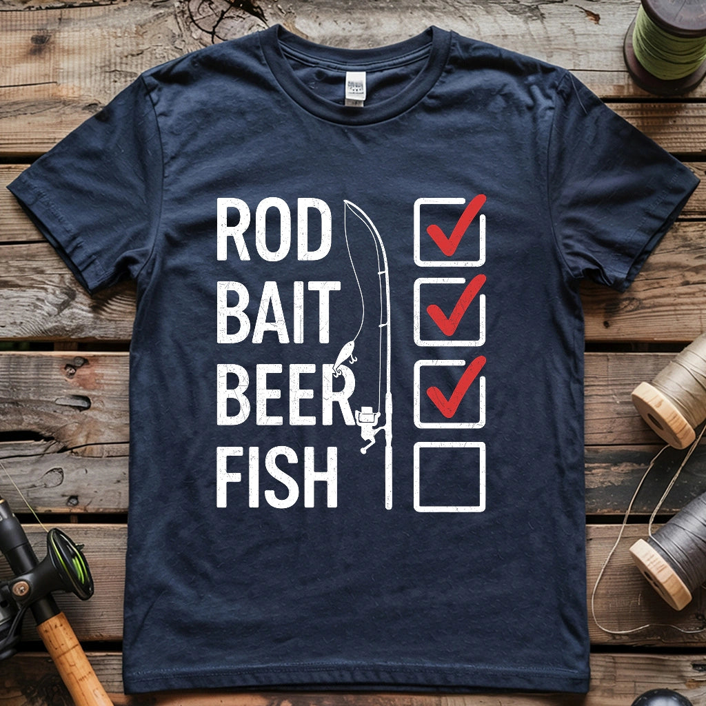 Rod Bait Beer T-shirt