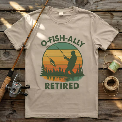 O-fish-ally Retired T-shirt