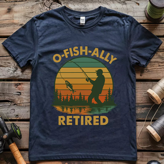 O-fish-ally Retired T-shirt