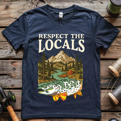 Respect The Locals T-shirt